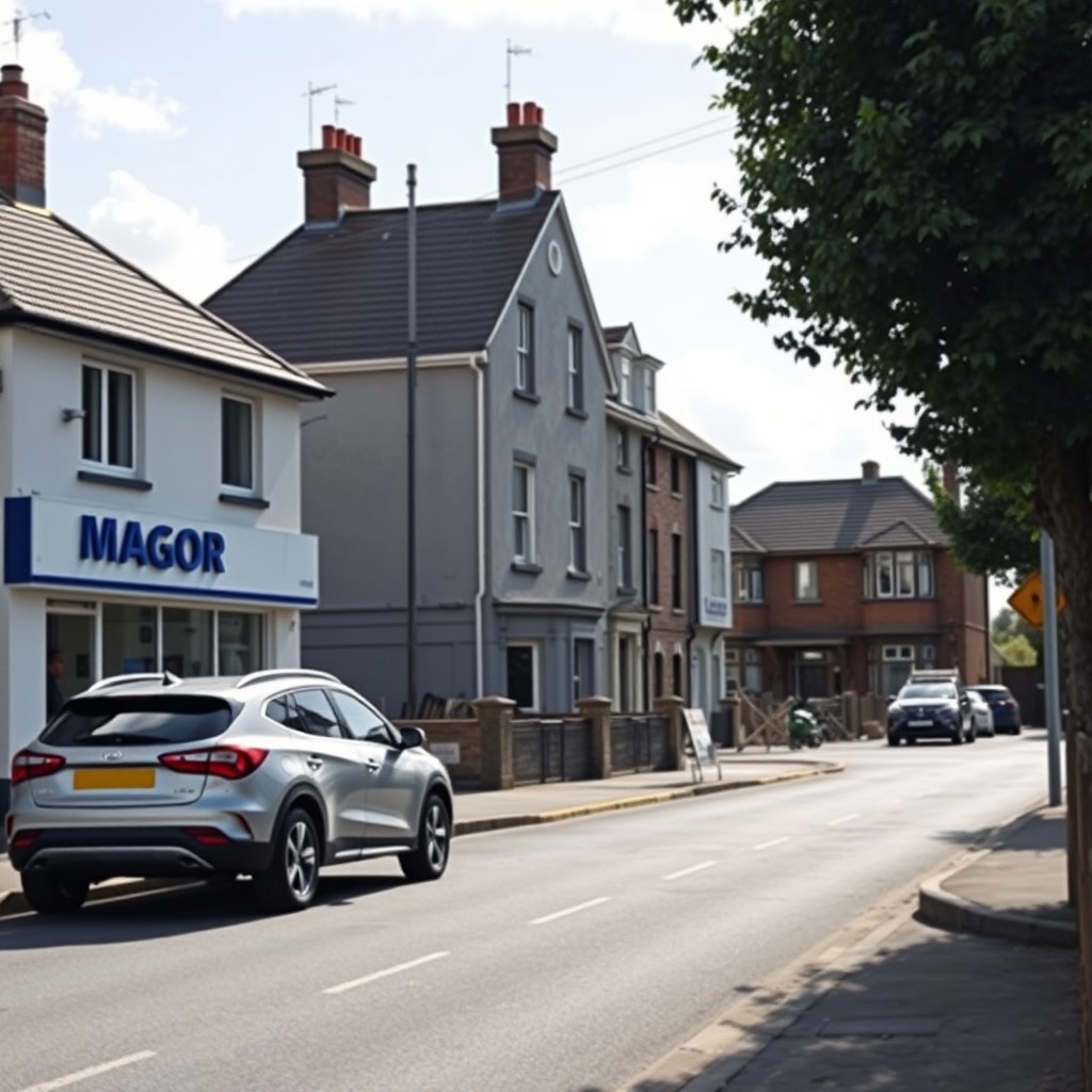 Newport housing plans approved alongside existing car dealership